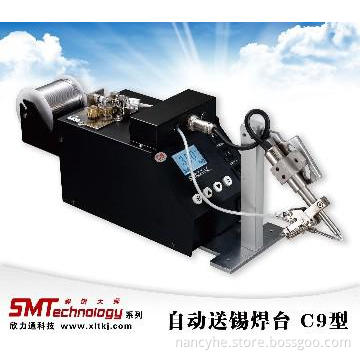 Semi-automatic soldering station